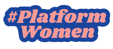 Platform hashtag platformwomen rgb