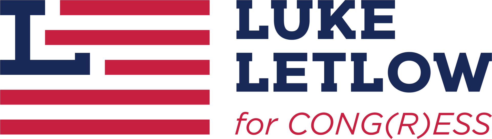 Luke letlow logo 2 color