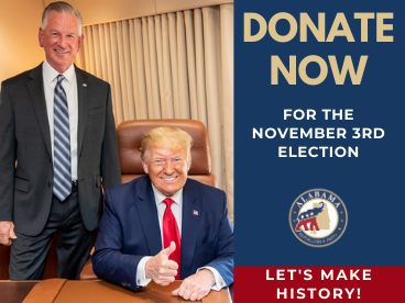 Donate now for the november 3rd election