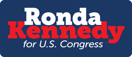 Rondakennedylogo bluebackground