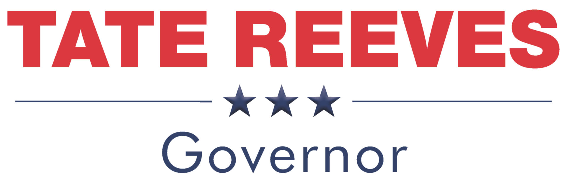 Tatereeves governor logo stars transparent