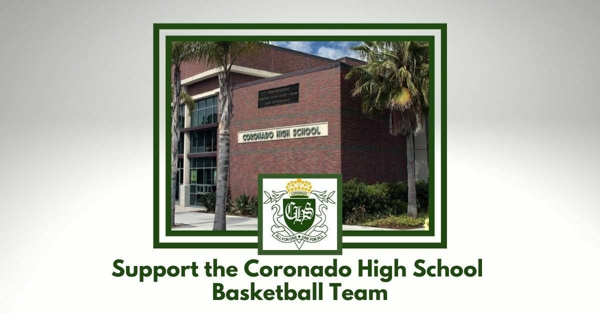 Support the coronado high school basketball team
