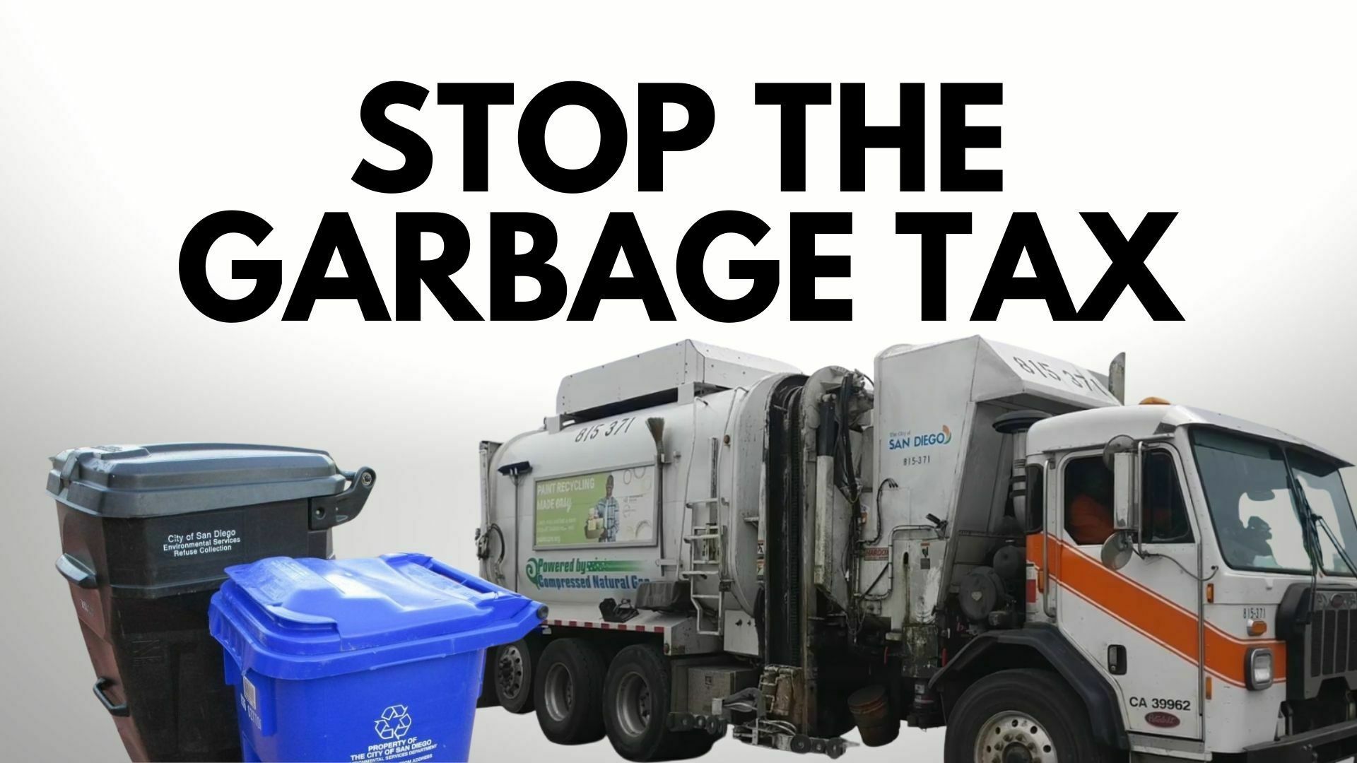 Stop the garbage tax