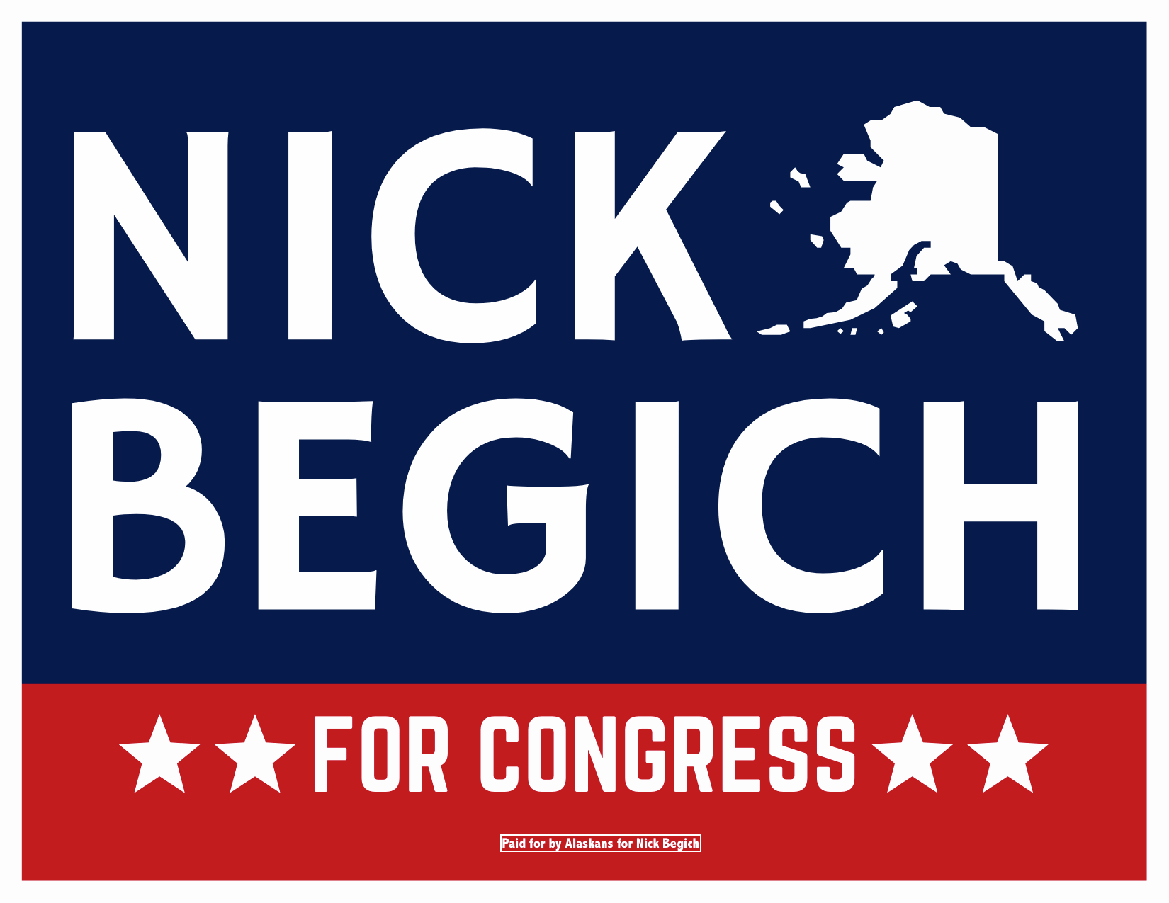 Nick begich poster