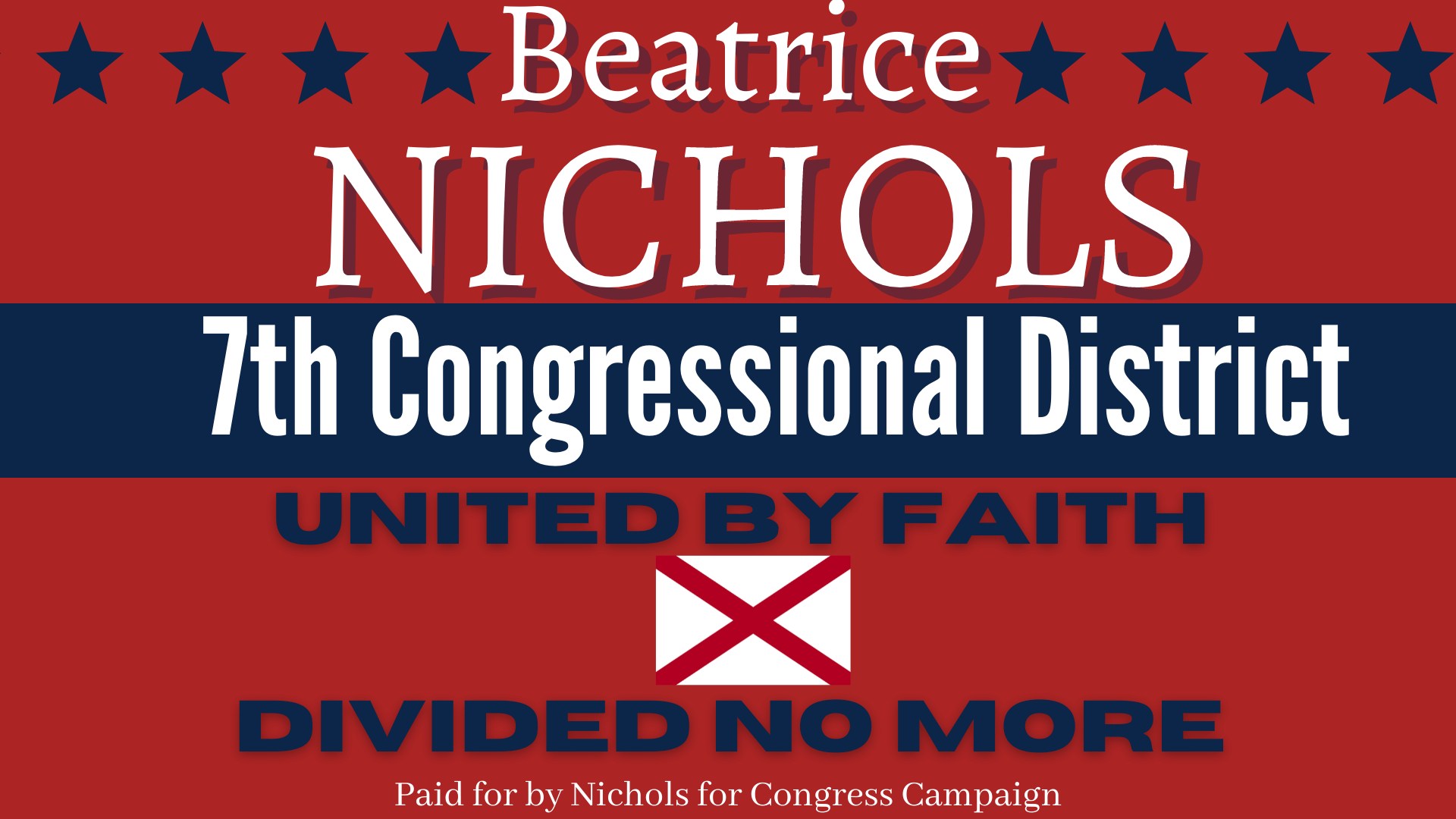 Beatrice nichols campaign banner