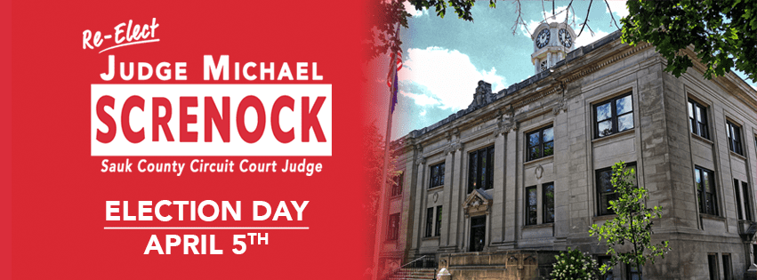 Re elect judge micheal screnock