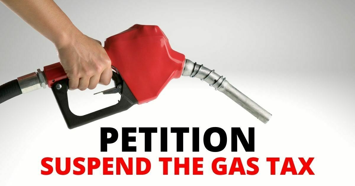 PETITION Suspend the Gas Tax