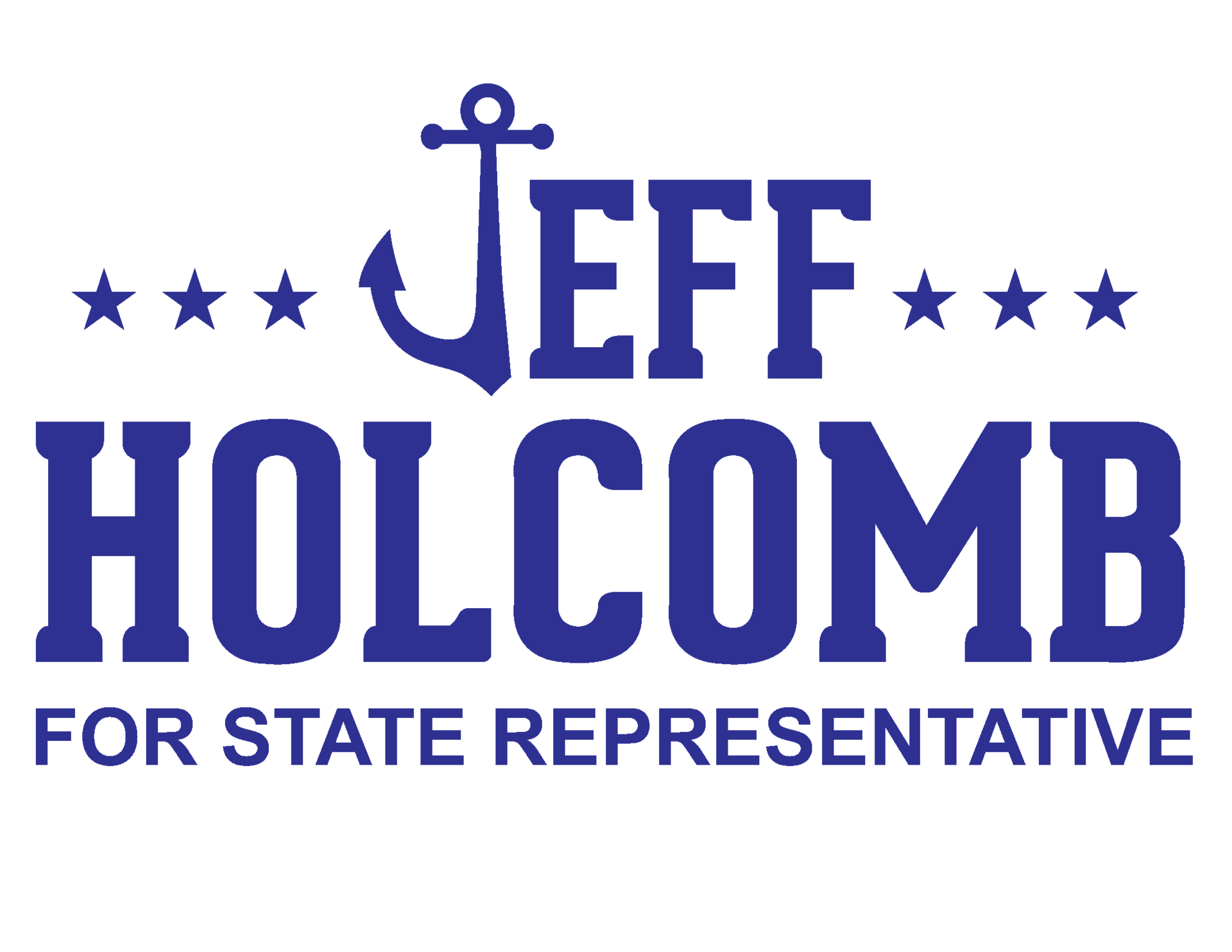 Jeff holcomb   plain logo  blue