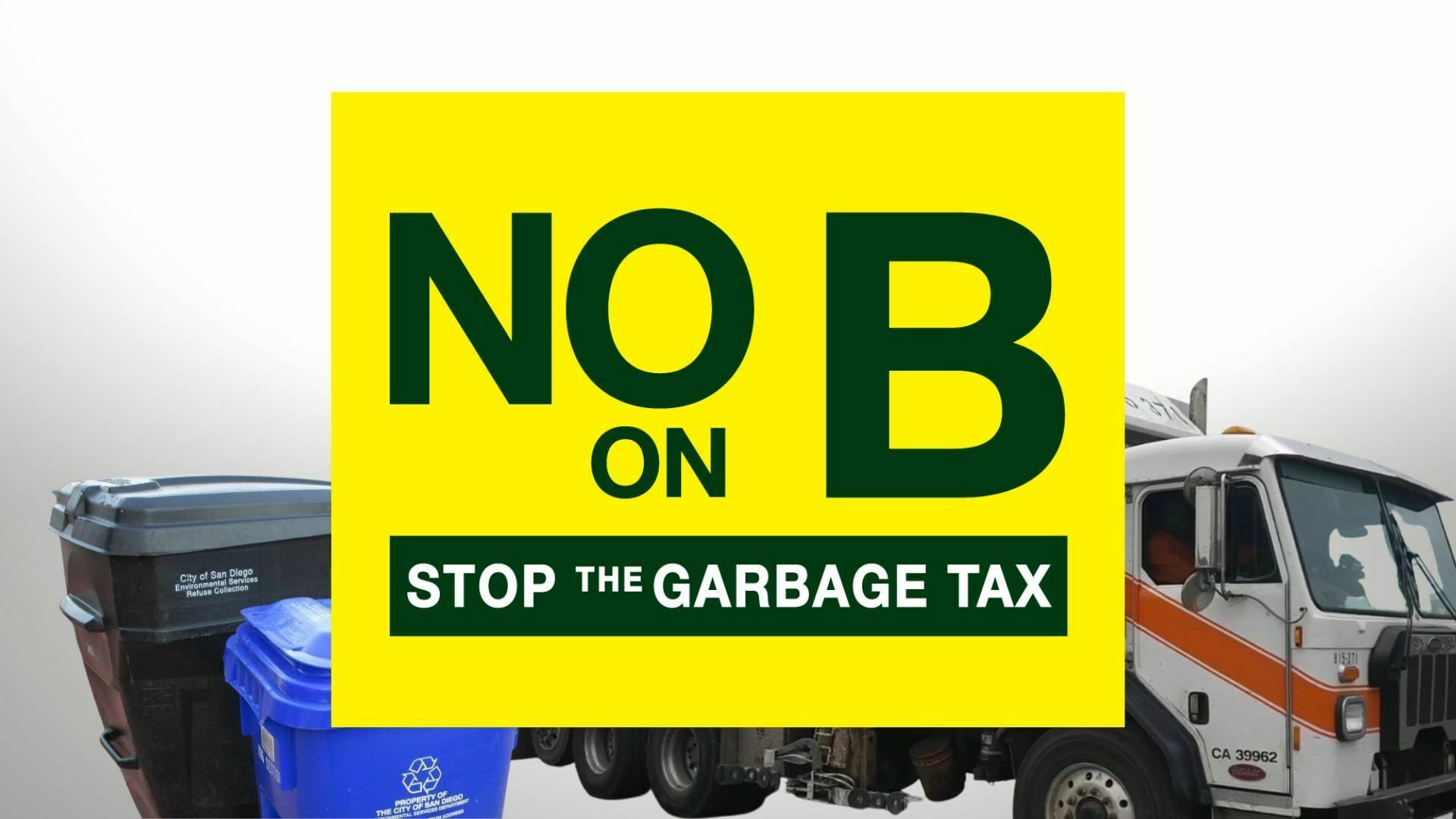 No on b stop the garbage tax