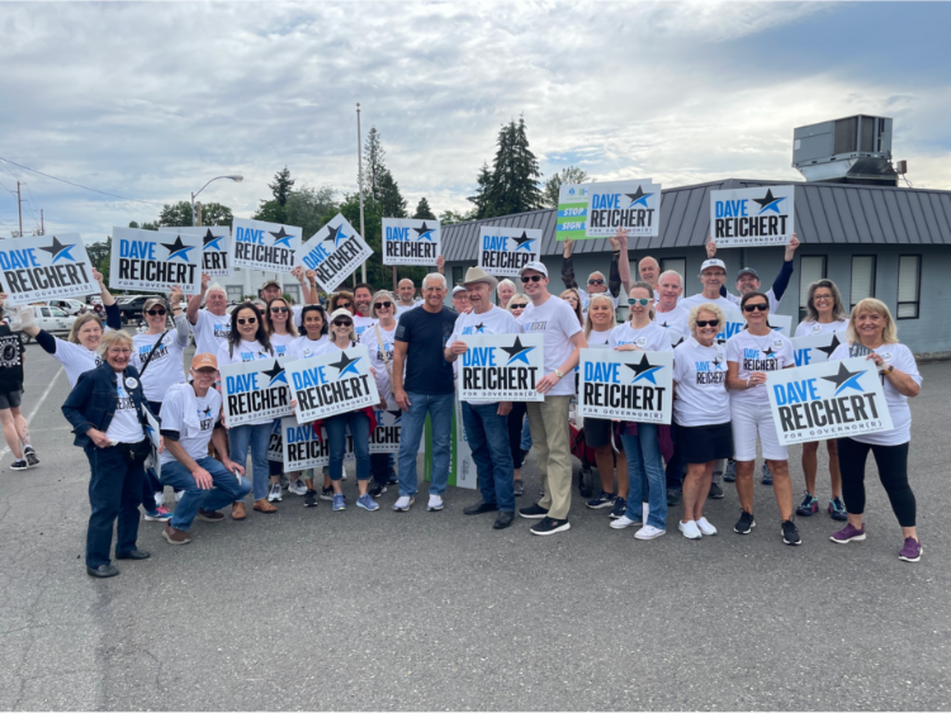 Get Your Dave Reichert For Governor Sign!