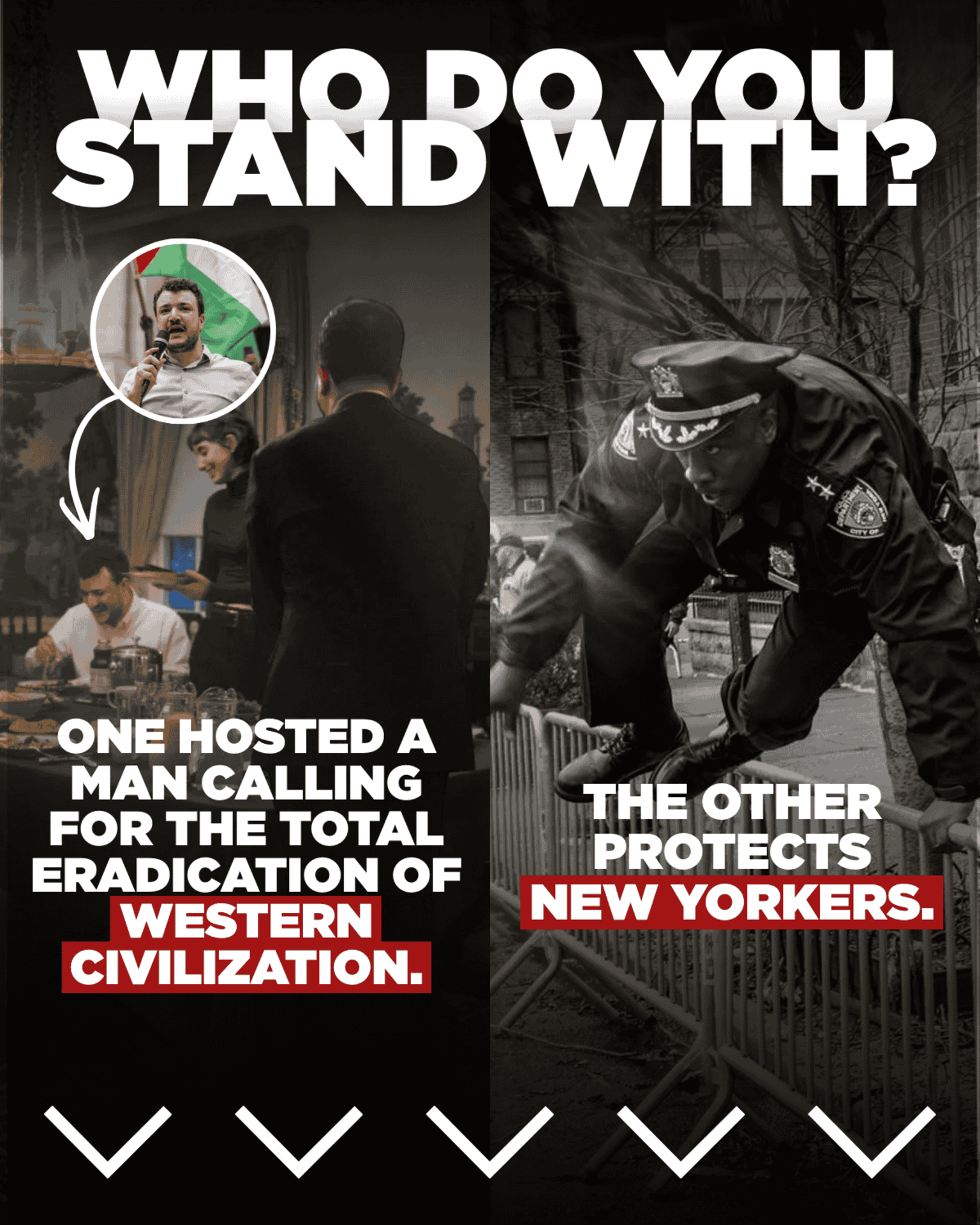 SIGN NOW: WHO DO YOU STAND WITH?