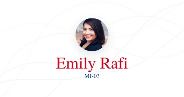 Support Emily Rafi for Congress