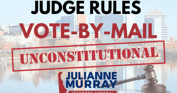 Judge Rules Vote By Mail Unconstitutional 