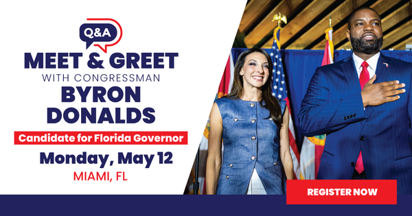 Q & A and Meet & Greet with Byron Donalds