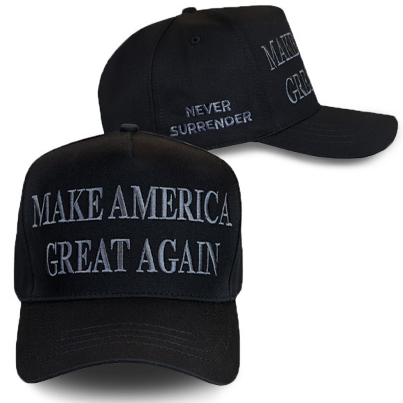 【AGEDD】MAGA HAT/BLACK 45-47 MAGA hat - Black - Trump Store