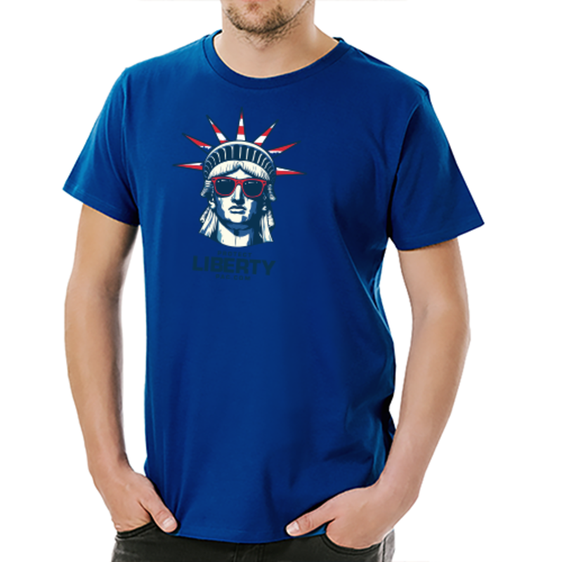 Protect Liberty PAC Royal Blue Cotton T-Shirt