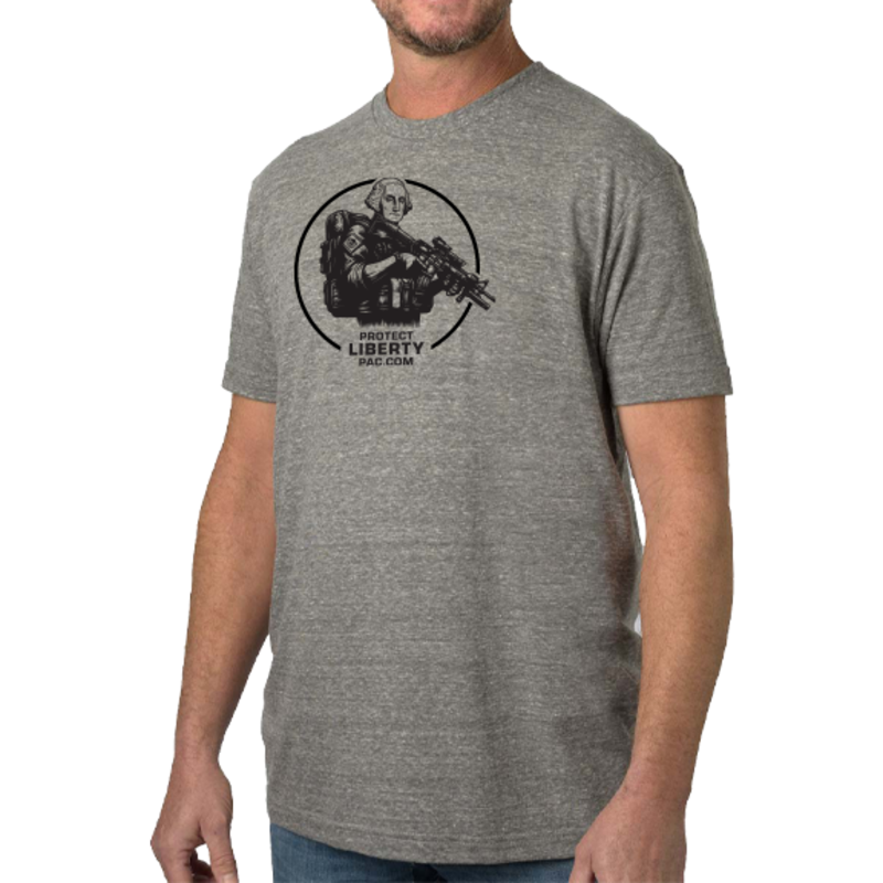 George Washington AR Tri-Blend Athletic Grey T-Shirt