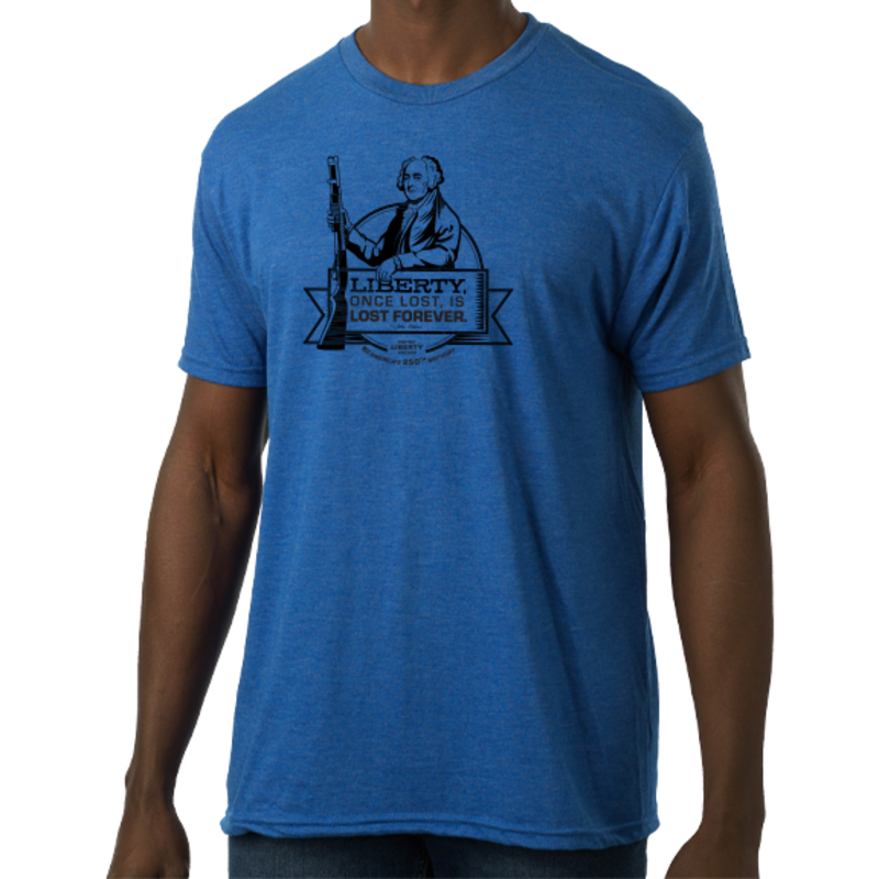 Liberty Tri-Blend Royal Blue T-Shirt