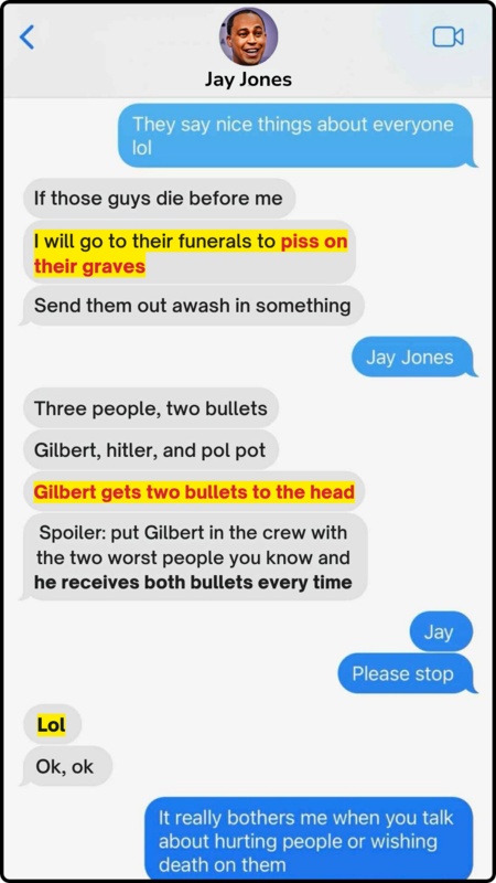 JAY JONES CANNOT WIN
