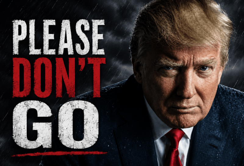 PLEASE DON'T GO! 